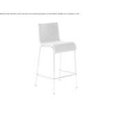 Upholstered, stackable stool Socetu