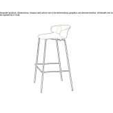 High plastic stool that can be stacked on top of each other Fritch