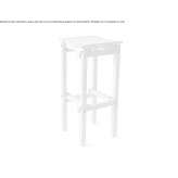 A high stool made of ash Neman