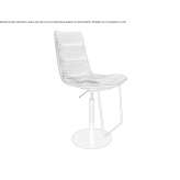 Bar stool with height adjustment and footrest Wagna
