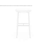 High stool with footrest Briennon