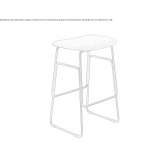 Upholstered stool Izola