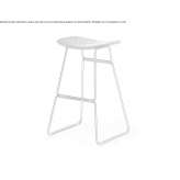 High fabric stool Doniphan