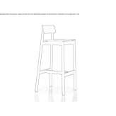 Bar chair Solotcha