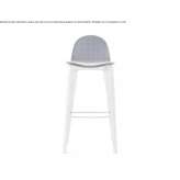 High stool with backrest Wysoka