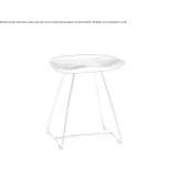 Solid wood stool Cuncunul