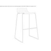 A tall wooden stool Hollym