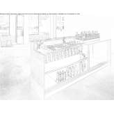 Stainless steel bar counter Spurgeon