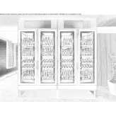 Wine cooler with built-in lighting Vimianzo