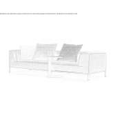 Sofa z tkaniny Rachau