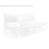 Skórzana sofa 3-osobowa Atlautla