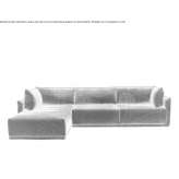 Modułowa sofa z szezlongiem Ginestas