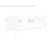 3-seater sofa in tanned leather Diges