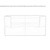 2-seater sofa Axuxco