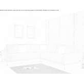 5-seater corner, relaxing fabric sofa Cardigan