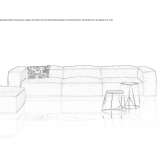 Skórzana sofa 3-osobowa Filsum