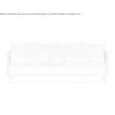 Sofa materiałowa 3-osobowa Nhill