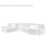 Sectional fabric sofa Gragnano