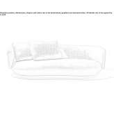 3-osobowa sofa z recyklingu PET Bondorf