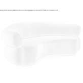 Curved 3-seater sofa Cagis