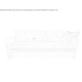 3-seater sofa in solid pine wood Maiori