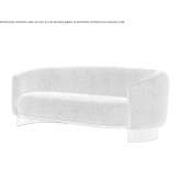 Sofa materiałowa 2-osobowa Sehnde