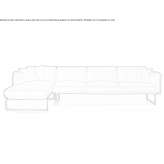 Sectional sofa Dospat