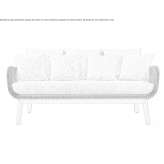 Sofa rattanowa 3-osobowa Dannes