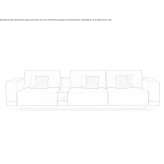 Sofa segmentowa Lilydale