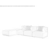 Modułowa sofa z tkaniny Haberli