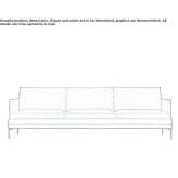 Leather sofa Alucra