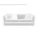 Sofa materiałowa 3-osobowa Calumet
