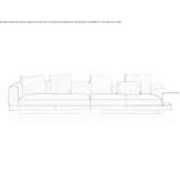 Skórzana sofa segmentowa Lancy