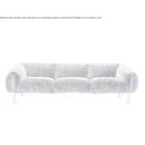 Sofa materiałowa 3-osobowa Beberibe