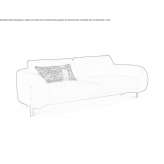 Sofa materiałowa 2-osobowa Venosa