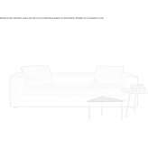 Sofa bed with removable cover Draschen
