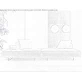 Segmentowa sofa materiałowa Moyrazes