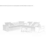 Narożna sofa segmentowa z tkaniny Tanganu