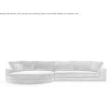 Segmentowa sofa materiałowa Brunna
