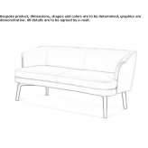 2-seater sofa Eferding