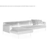 Modułowa sofa z tkaniny Contepec