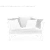 2-seater fabric sofa Propata