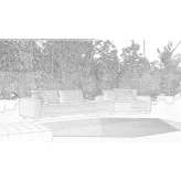 Sectional fabric sofa Mitwitz