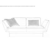 3-seater sofa with a chaise longue Huarmey
