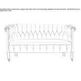 Quilted sofa Eferding