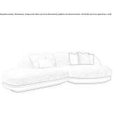 Sectional fabric sofa Sutluce