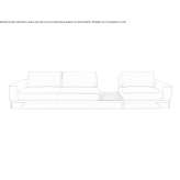 Leather sofa Ferlach