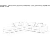 Sofa materiałowa ze zdejmowanym pokrowcem Bolszewo