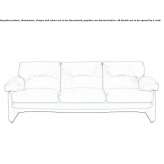 Leather sofa Belena