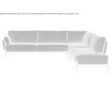 Segmentowa sofa materiałowa Brigg